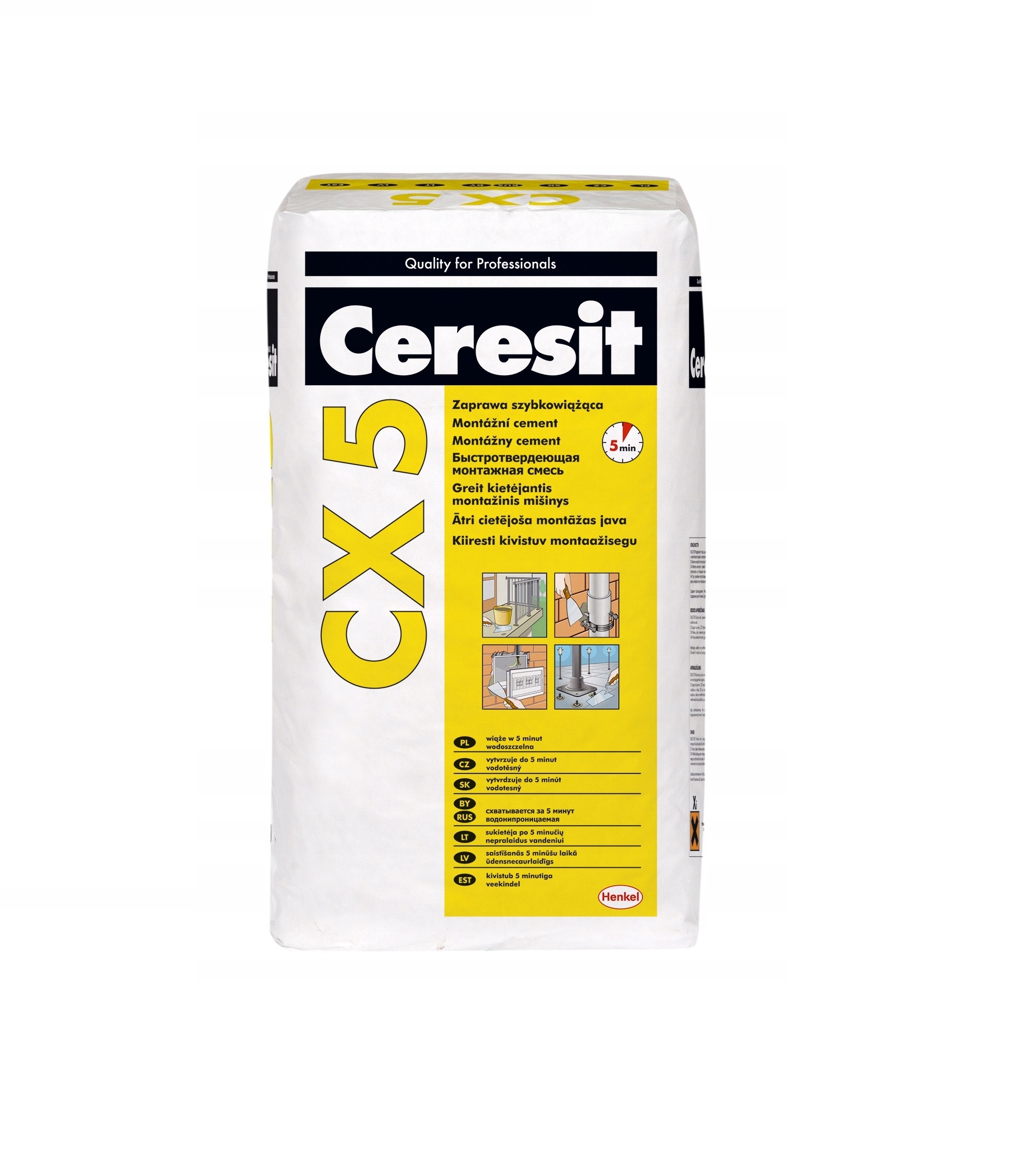 Ceresit cement montażowy CX-5  5kg