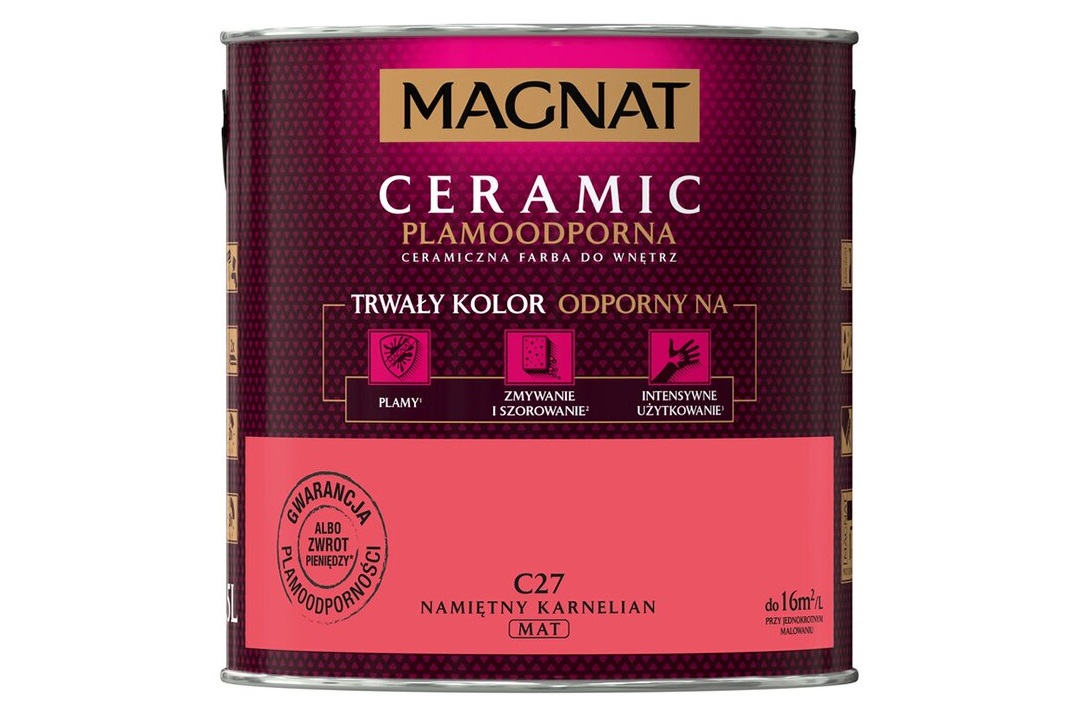 Magnat Ceramic 2,5L NAMIĘTNY KARNELIAN C27