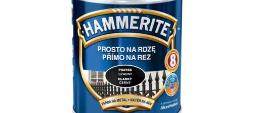 Hammerite czarny połysk 0.7l